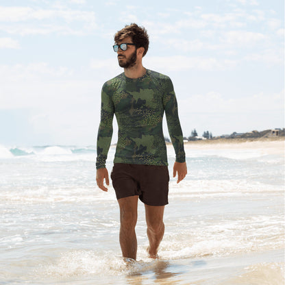 Barracuda Recon CAMO Mens Long-Sleeve Rash Guard - XS