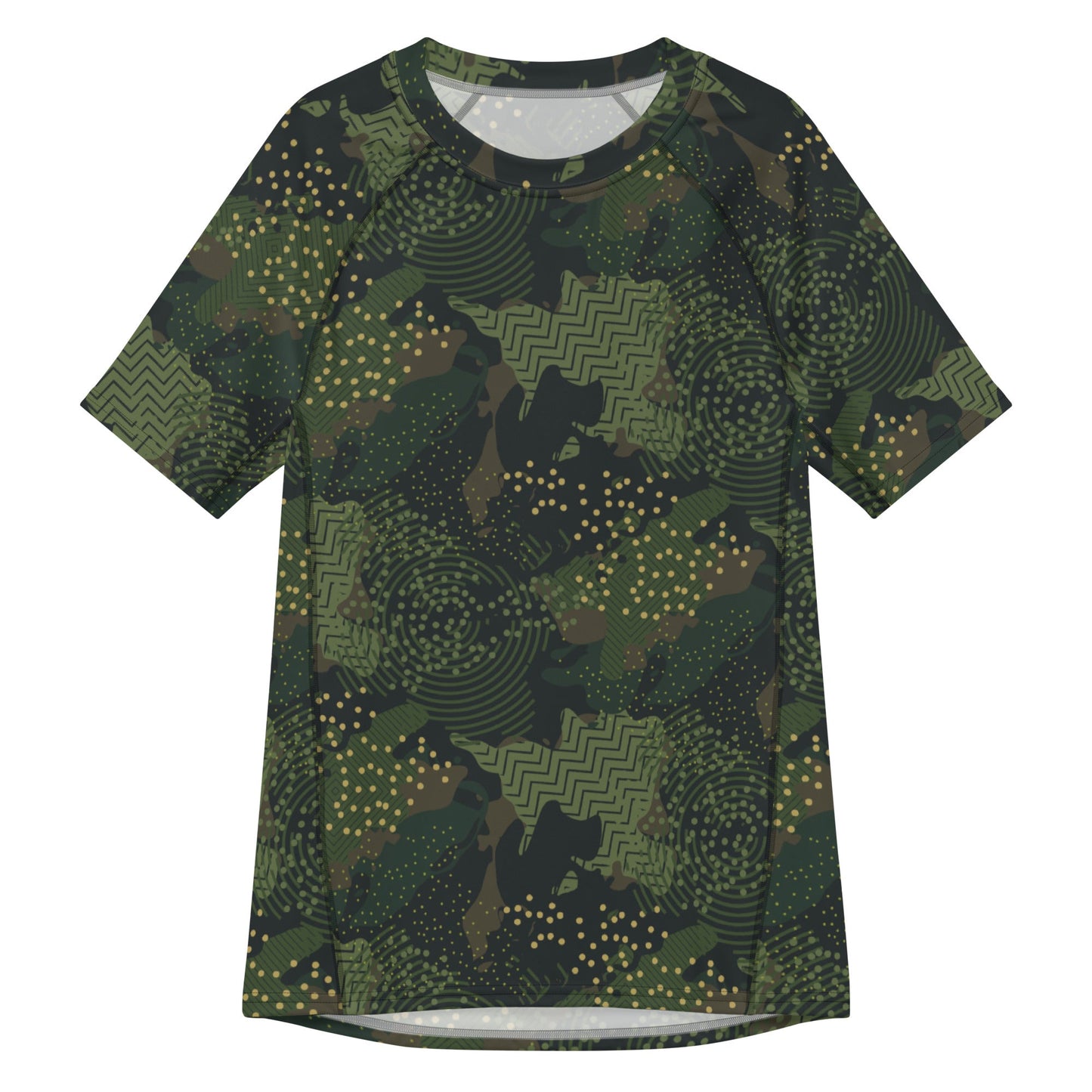 Barracuda Recon CAMO Mens Short-Sleeve Rash Guard - 2XS - Short-sleeve Guards