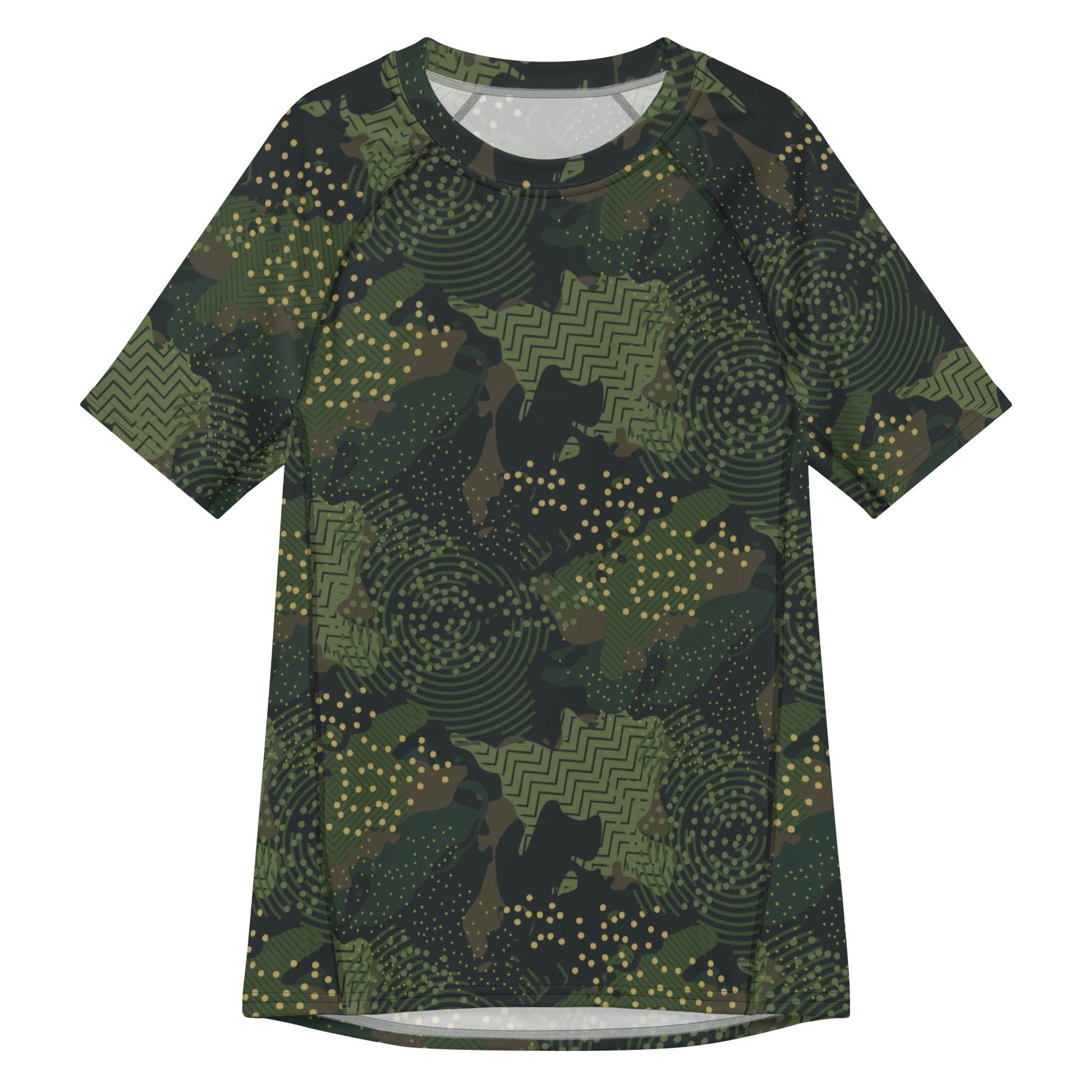 Barracuda Recon CAMO Mens Short-Sleeve Rash Guard - 2XS - Short-sleeve Guards