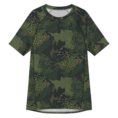 Barracuda Recon CAMO Mens Short-Sleeve Rash Guard - 2XS - Short-sleeve Guards
