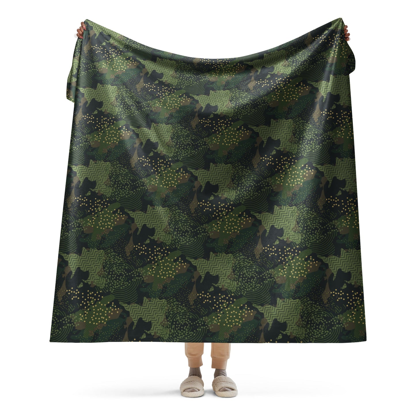 Barracuda Recon CAMO Sherpa Blanket - 60″×80″