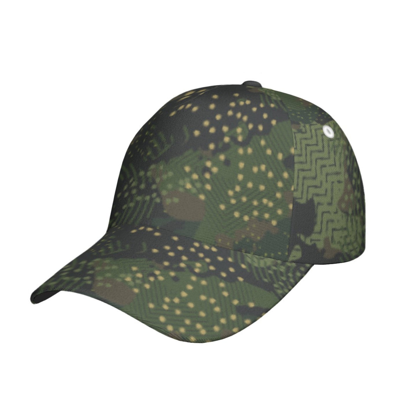 Barracuda Recon CAMO Snapback Ball Cap - U / White