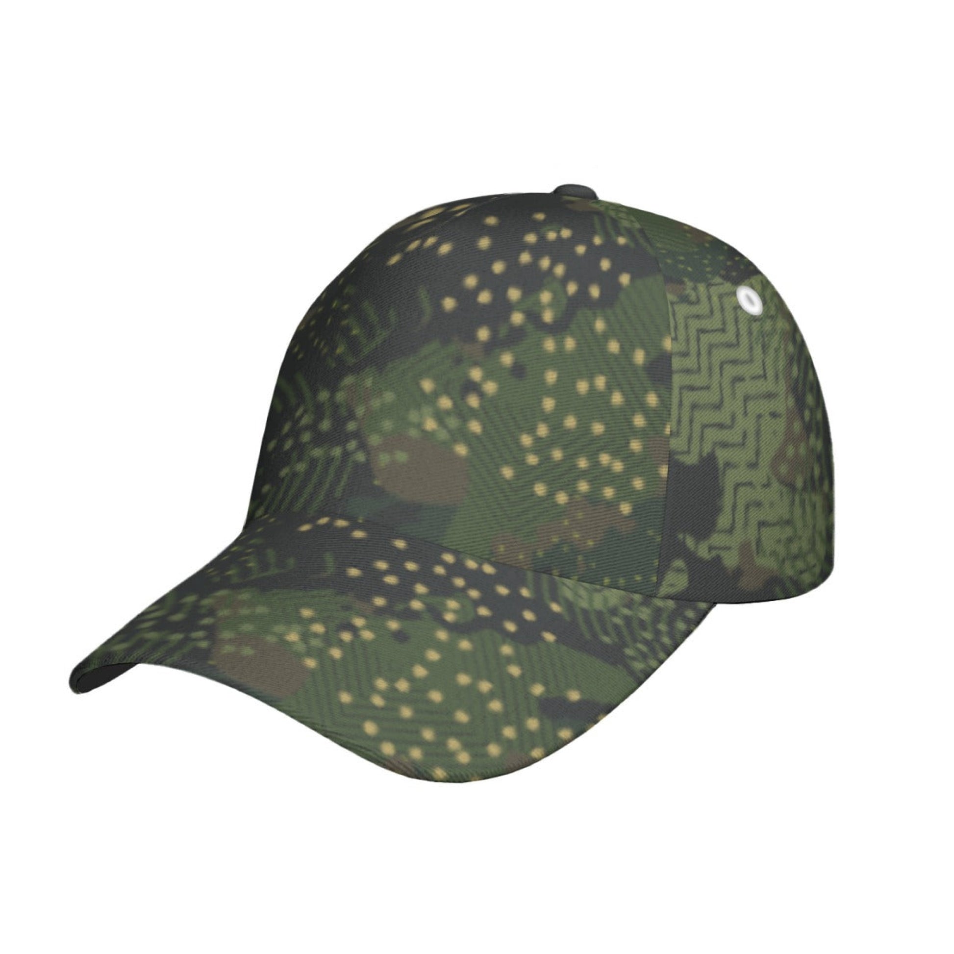Barracuda Recon CAMO Snapback Ball Cap - U / White