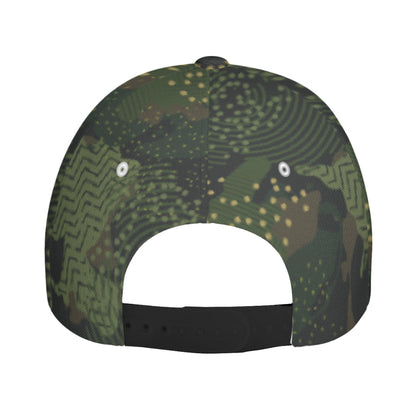 Barracuda Recon CAMO Snapback Ball Cap - U / White