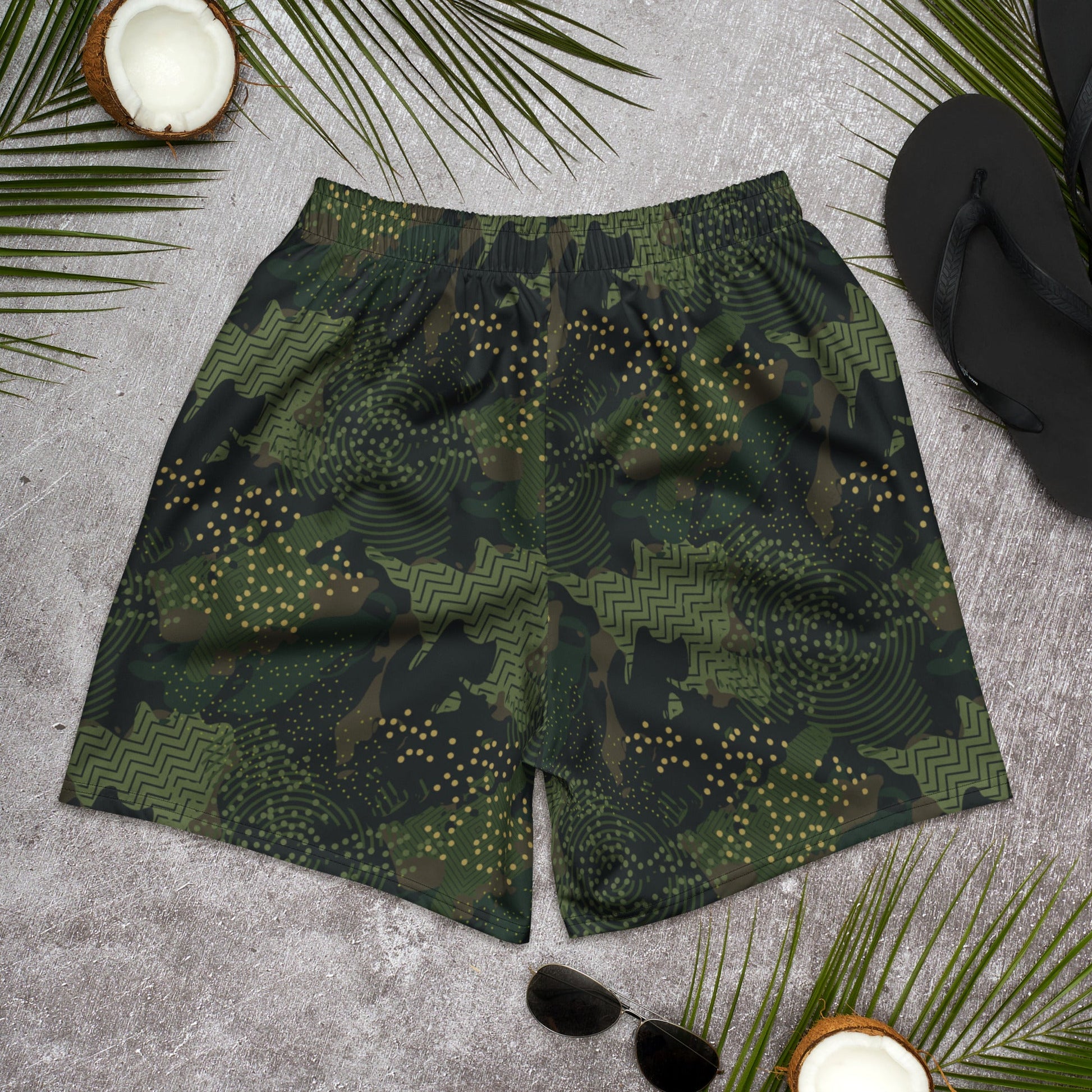 Barracuda Recon CAMO Unisex Athletic Long Shorts