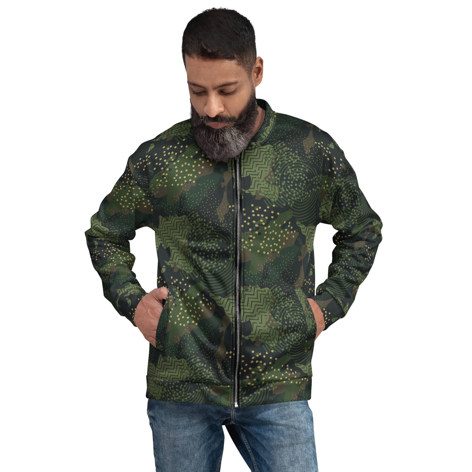 Barracuda Recon CAMO Unisex Bomber Jacket - XS - Jackets