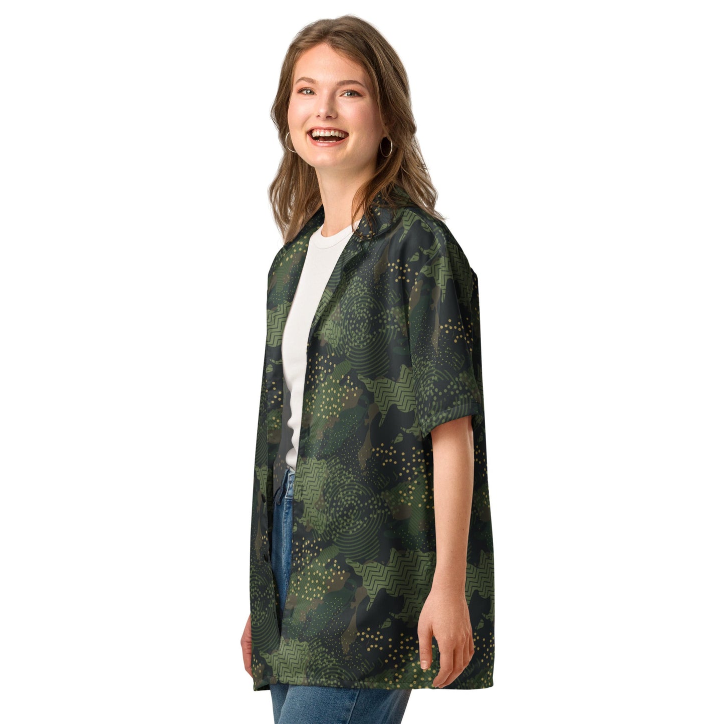 Barracuda Recon CAMO Unisex button shirt - Button Shirts