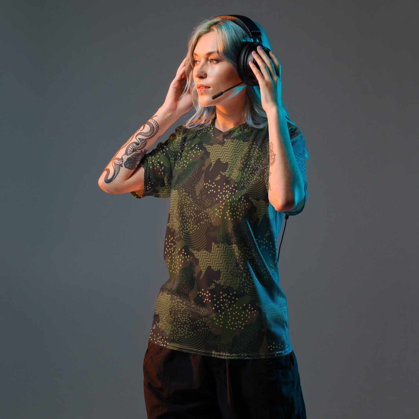 Barracuda Recon CAMO unisex sports jersey - Sports Jerseys