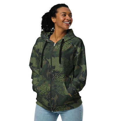 Barracuda Recon CAMO Unisex zip hoodie - Zip Hoodies