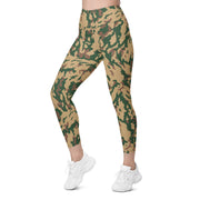 Barvikha Desert Russian CAMO Womens Leggings with Pockets - Women