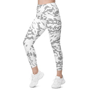 Barvikha Snow Russian CAMO Womens Leggings with Pockets - Women