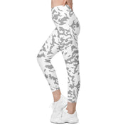 Barvikha Snow Russian CAMO Womens Leggings with Pockets - Women