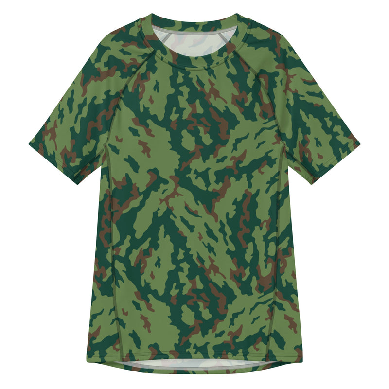 Barvikha Spring Russian CAMO Mens Short-Sleeve Rash Guard - 2XS - SS