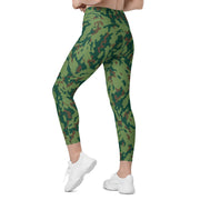 Barvikha Spring Russian CAMO Womens Leggings with Pockets - Women