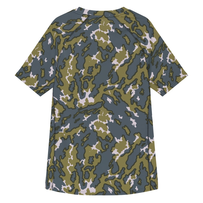 Barvikha Tundra Russian CAMO Mens Short-Sleeve Rash Guard - SS