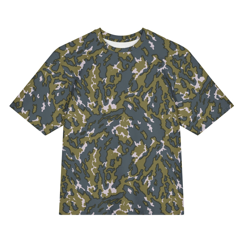 Barvikha Tundra Russian CAMO Oversized cotton t-shirt - 2XS