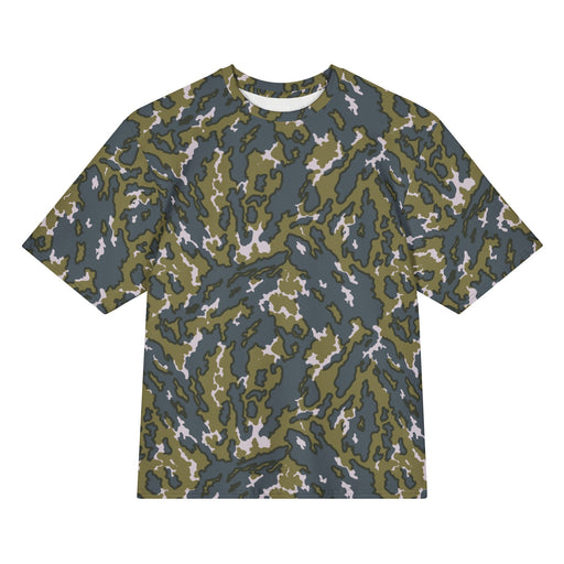 Barvikha Tundra Russian CAMO Oversized cotton t-shirt - 2XS