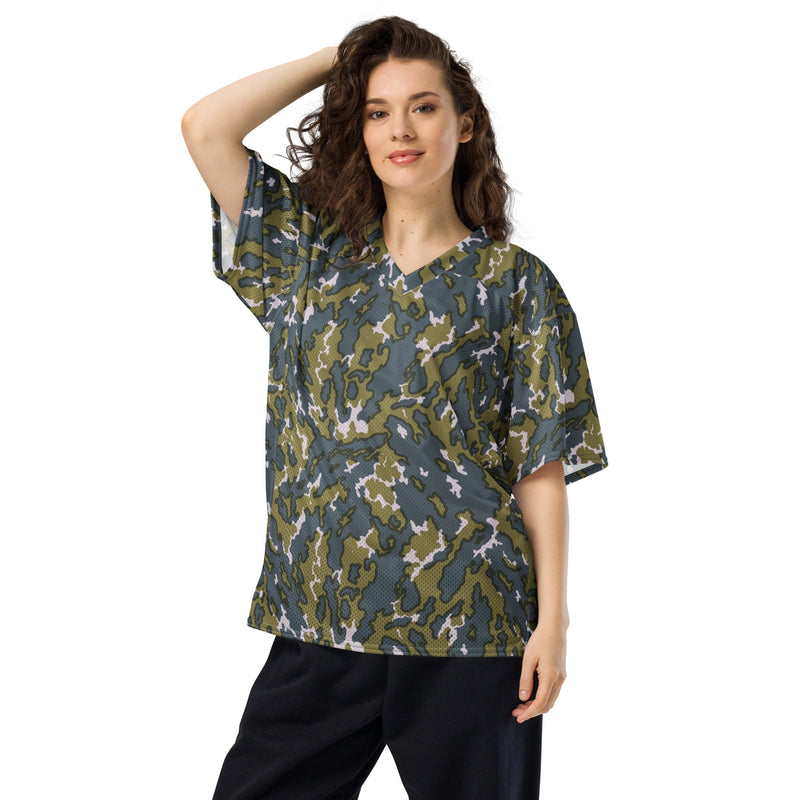 Barvikha Tundra Russian CAMO Unisex American Football Jersey