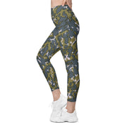 Barvikha Tundra Russian CAMO Womens Leggings with Pockets - Women