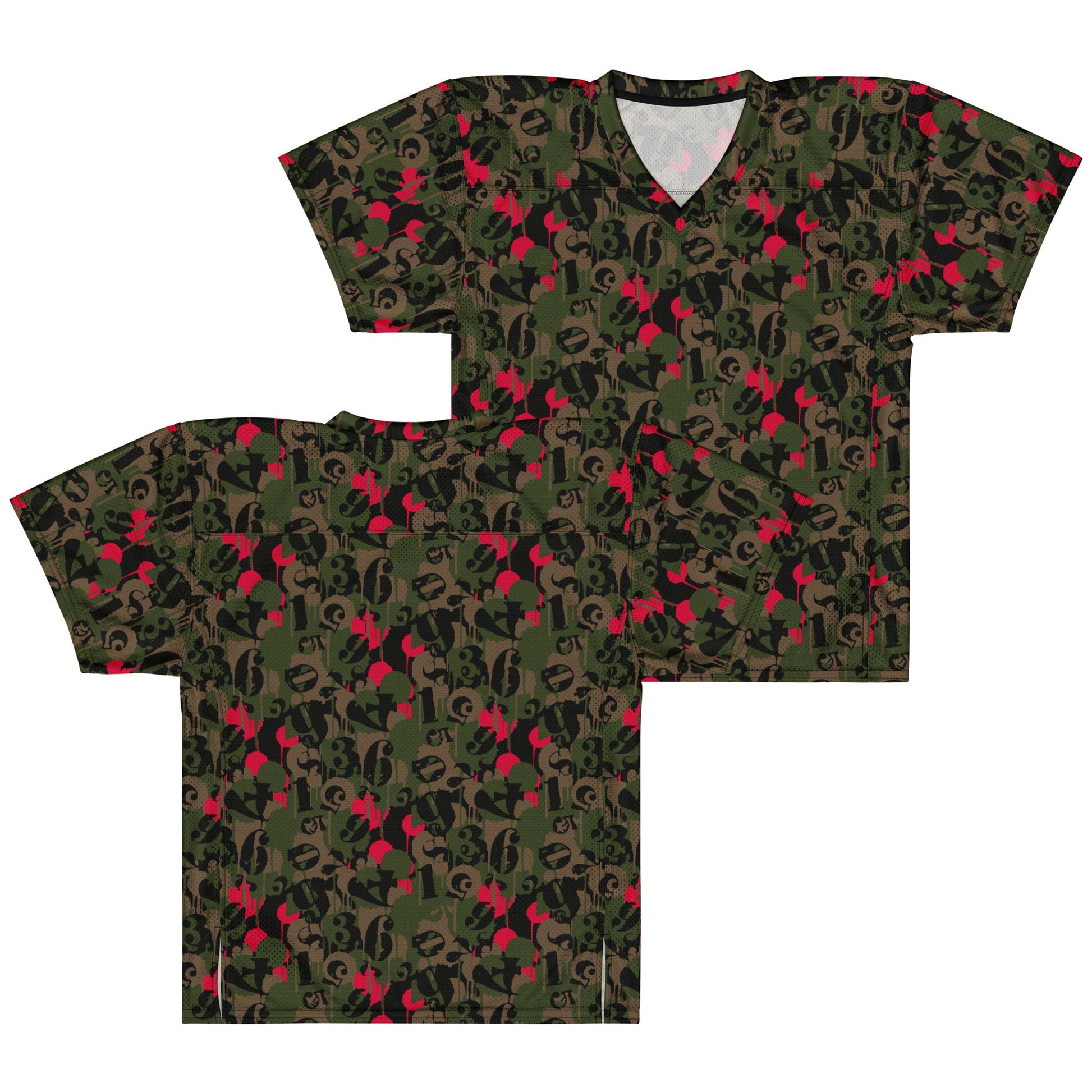 Battle Royale 2 CAMO Unisex American Football Jersey