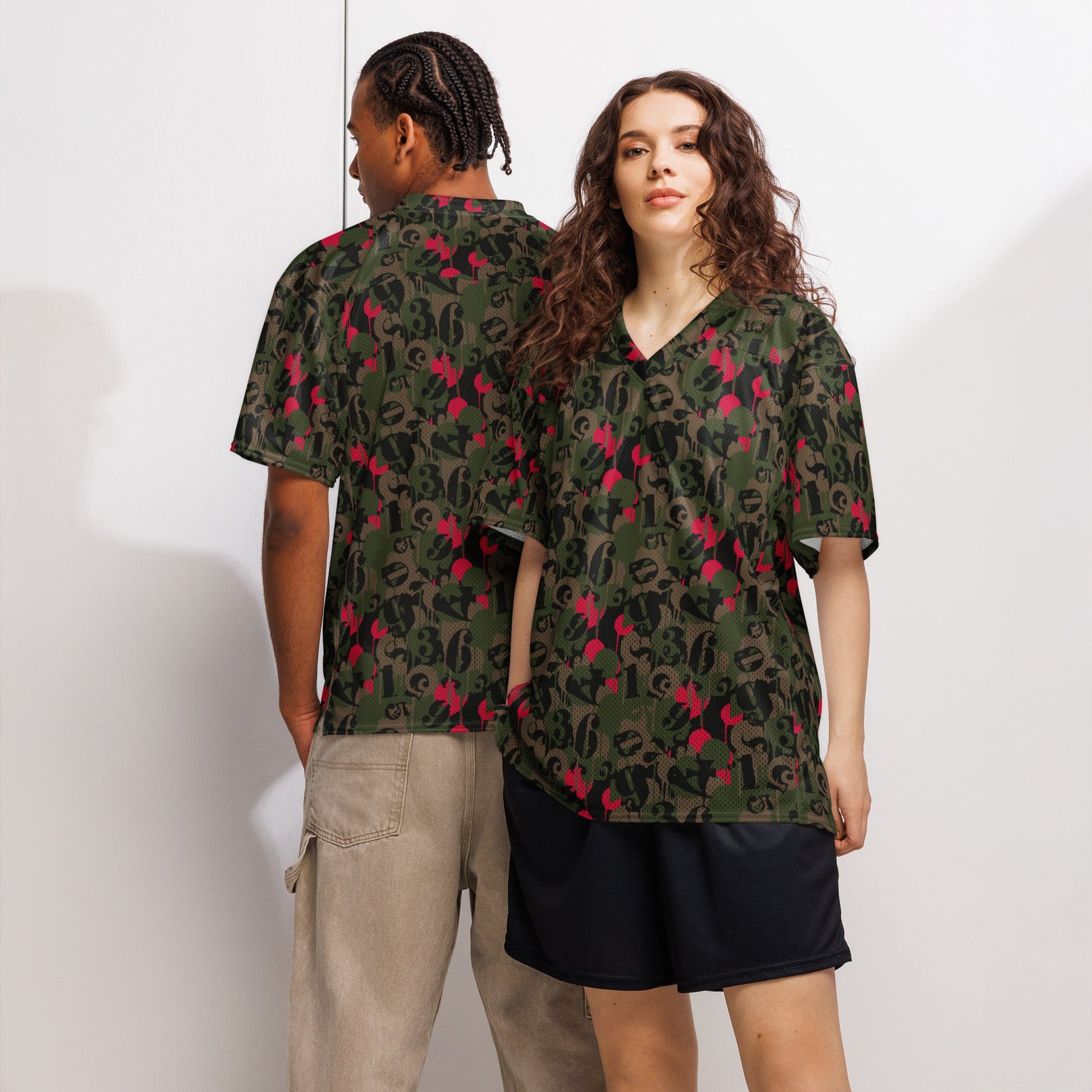 Battle Royale 2 CAMO Unisex American Football Jersey