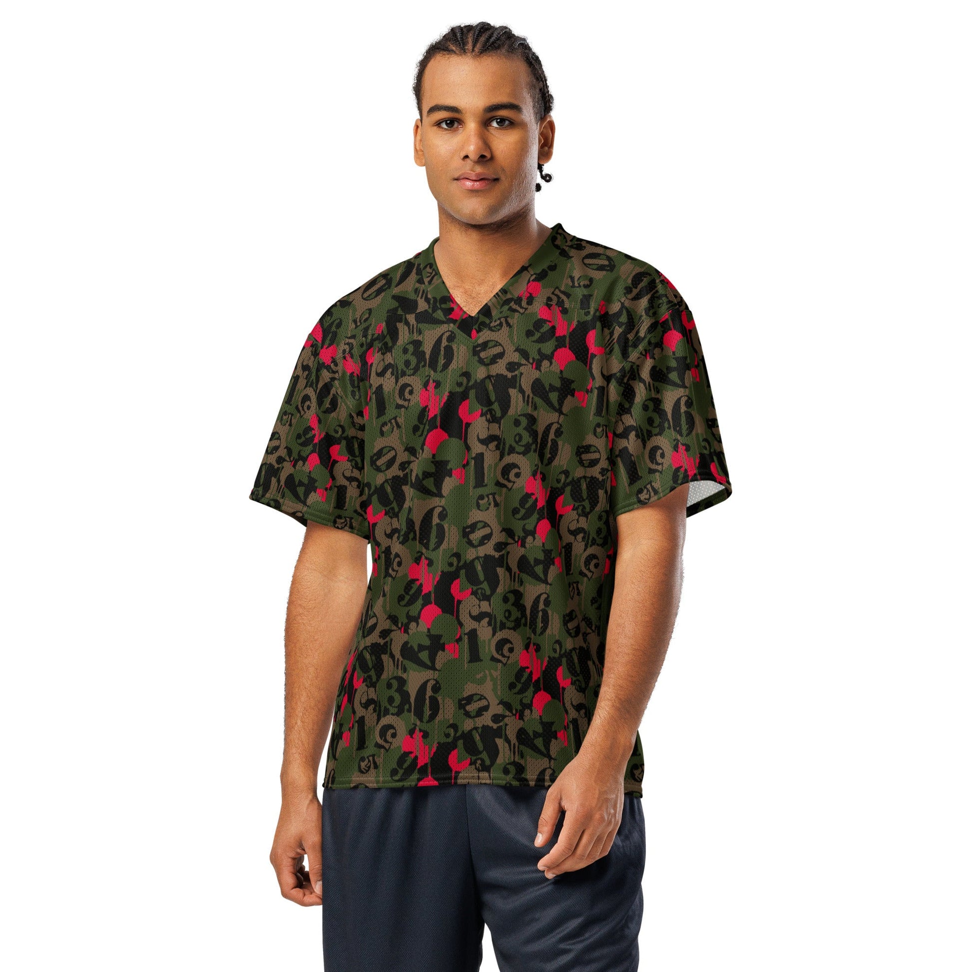 Battle Royale 2 CAMO Unisex American Football Jersey