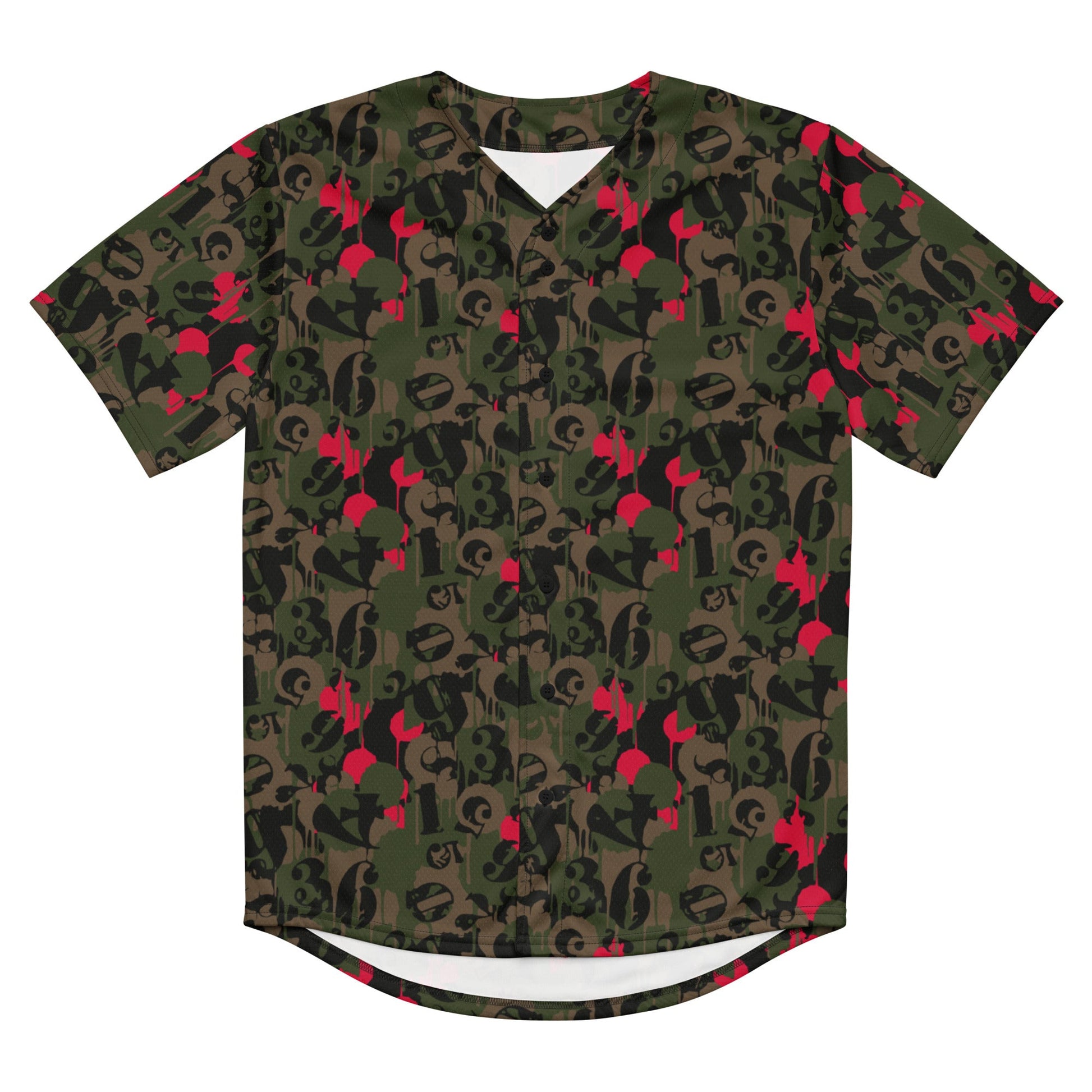 Battle Royale 2 CAMO baseball jersey - Baseball Jerseys