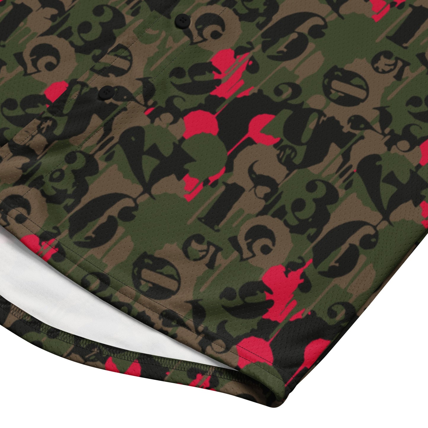 Battle Royale 2 CAMO baseball jersey - Baseball Jerseys