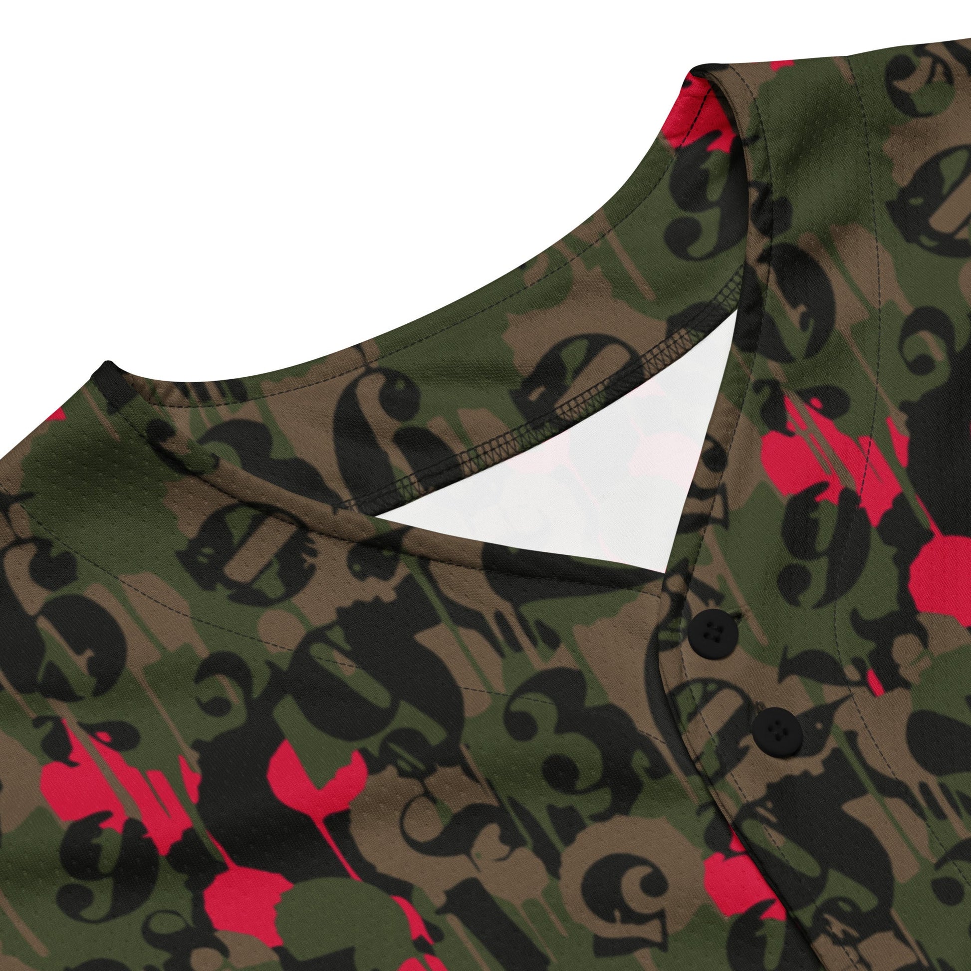 Battle Royale 2 CAMO baseball jersey - Baseball Jerseys