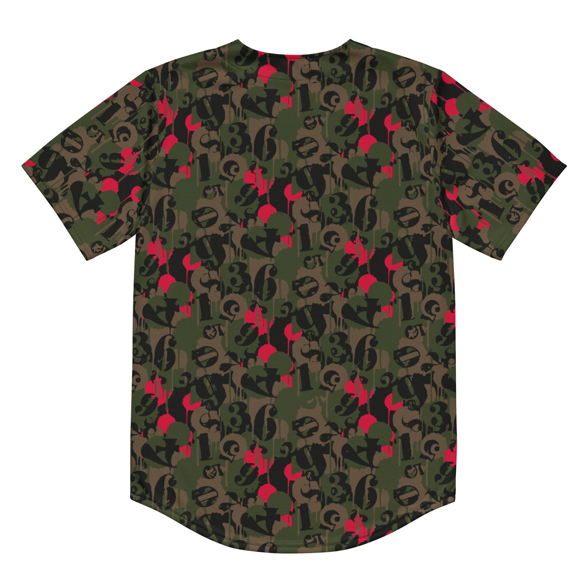 Battle Royale 2 CAMO baseball jersey - Baseball Jerseys
