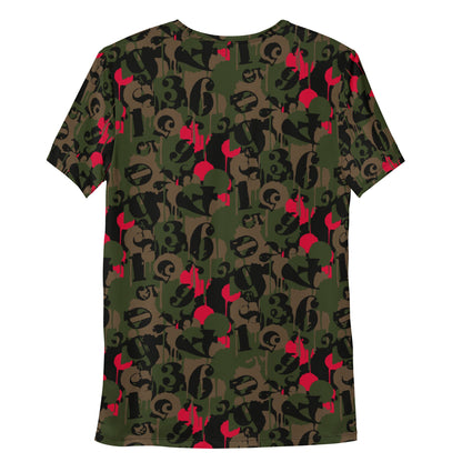 Battle Royale 2 CAMO Mens athletic t-shirt - Athletic T-Shirts