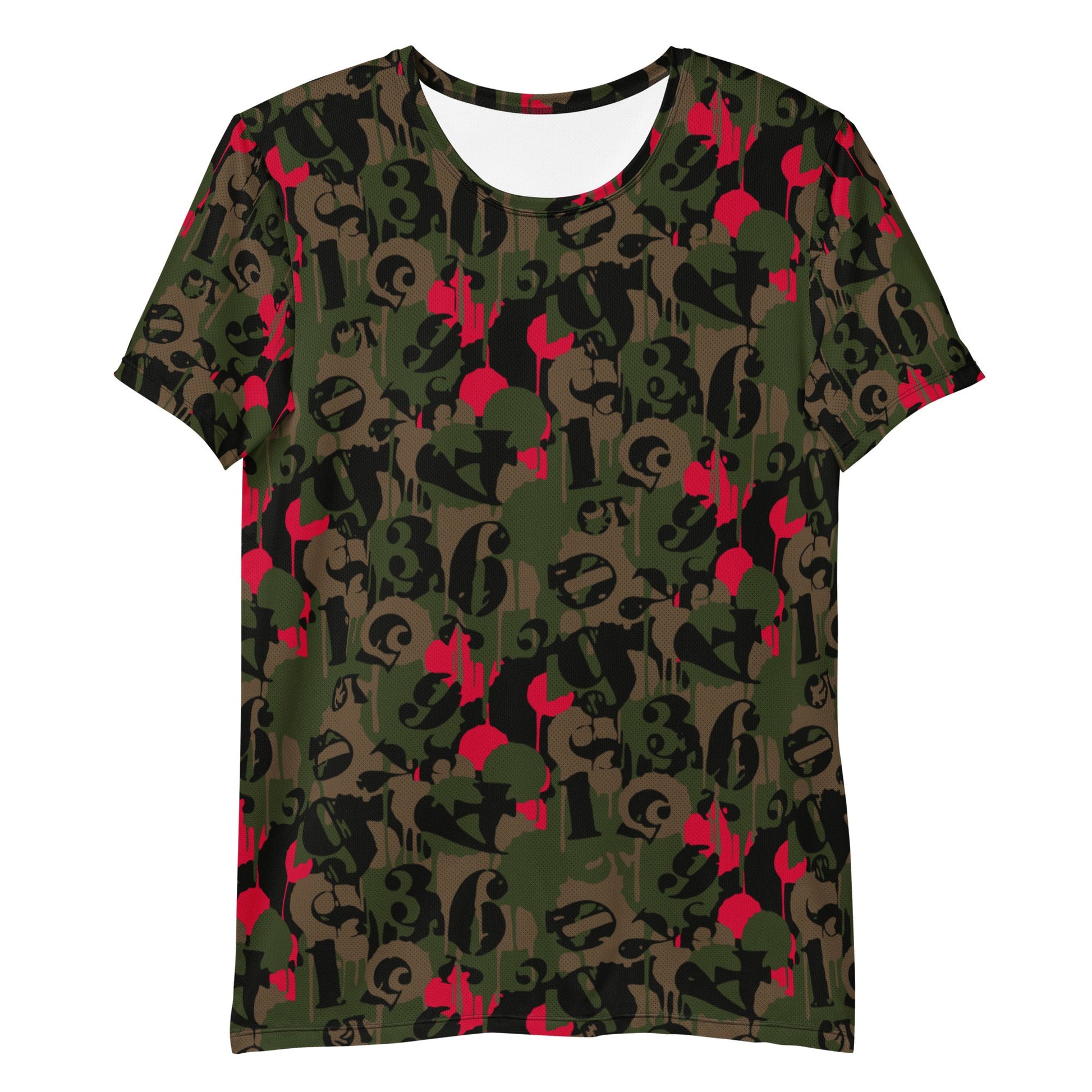 Battle Royale 2 CAMO Mens athletic t-shirt - Athletic T-Shirts