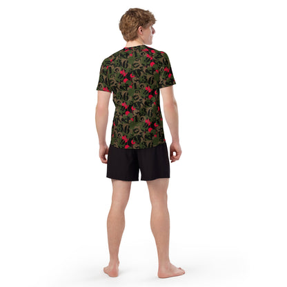 Battle Royale 2 CAMO Mens Short-Sleeve Rash Guard