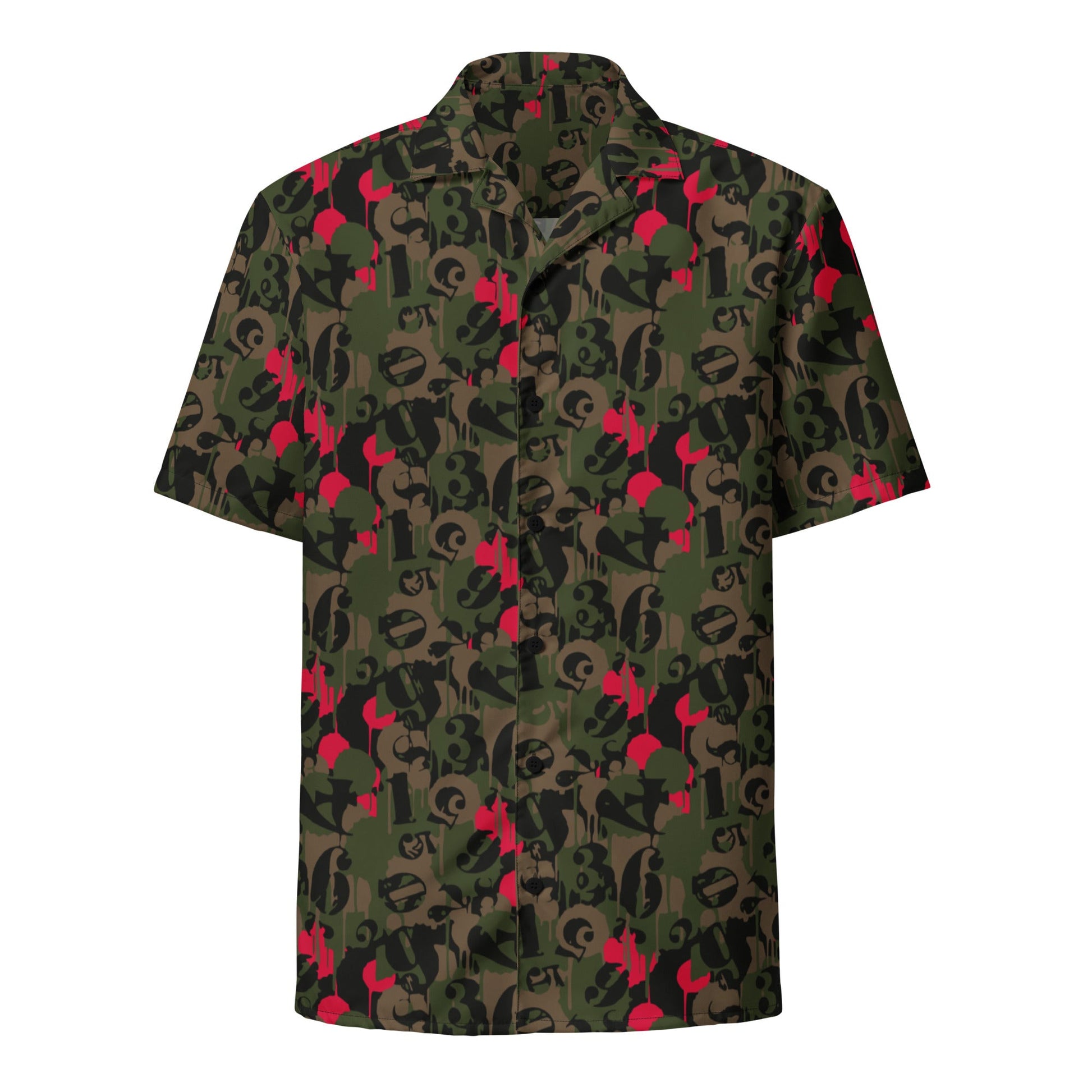 Battle Royale 2 CAMO Unisex button shirt - Button Shirts