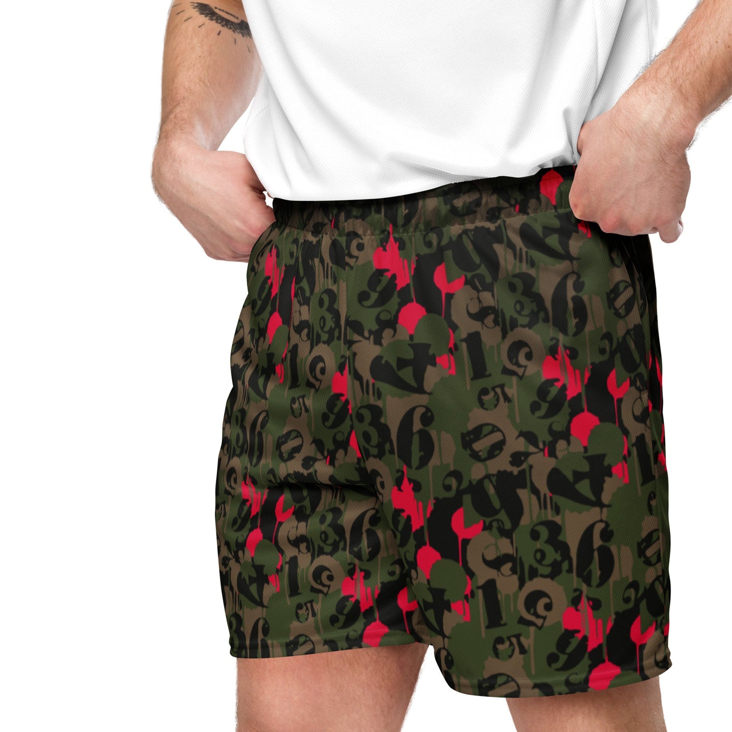 Battle Royale 2 CAMO Unisex mesh shorts - Mesh Shorts
