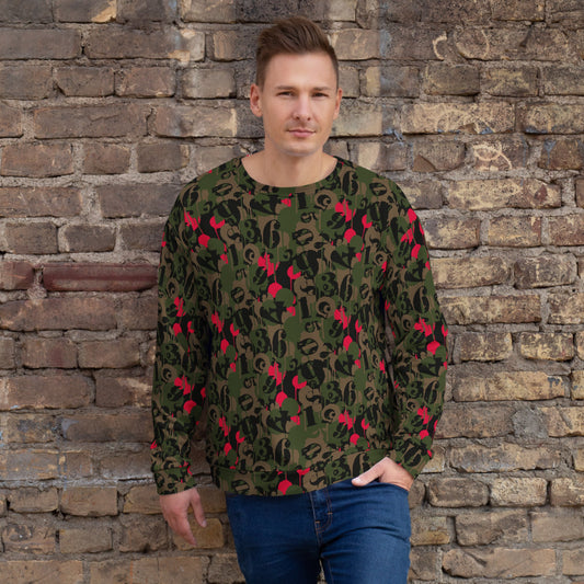 Battle Royale 2 CAMO Unisex Sweatshirt - 2XS - Sweatshirts