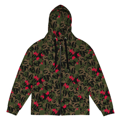 Battle Royale 2 CAMO Unisex zip hoodie - 2XS - Zip Hoodies