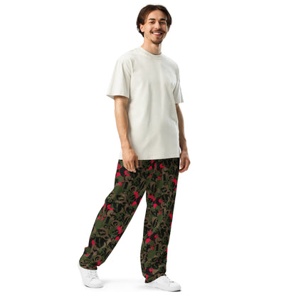 Battle Royale 2 CAMO Wide-leg joggers - Joggers