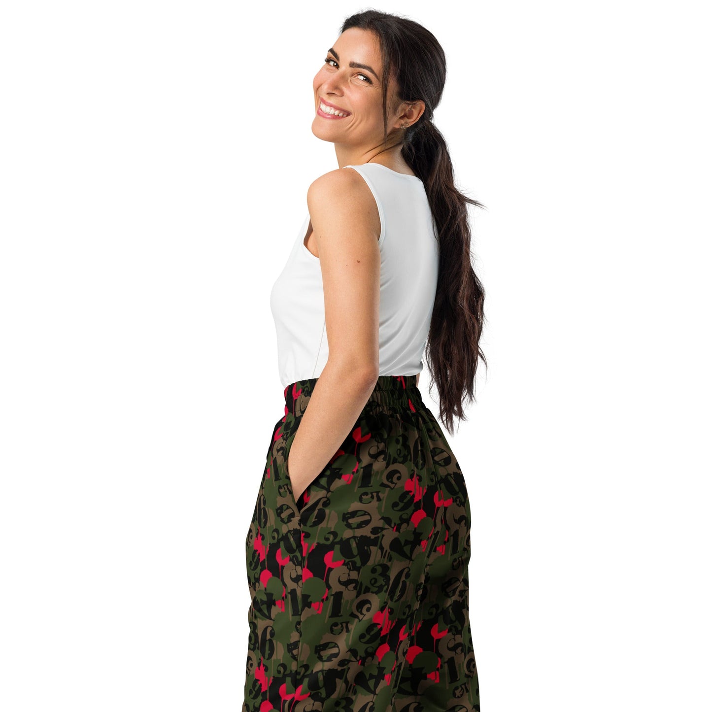 Battle Royale 2 CAMO Wide-leg joggers - Joggers