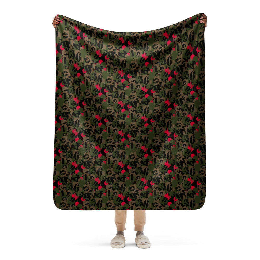 Battle Royale CAMO Sherpa blanket - 50″×60″ - Blanket