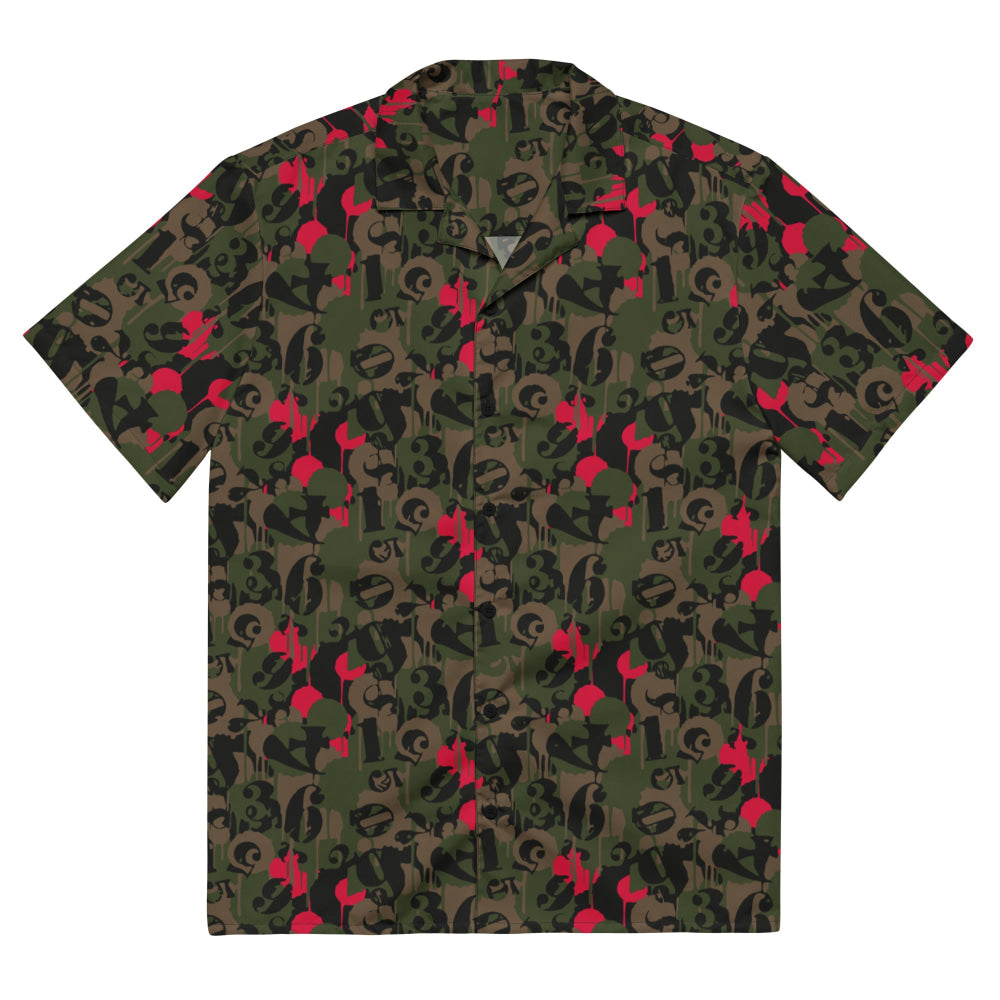 Battle Royale CAMO Unisex button shirt - 2XS - Button Shirt