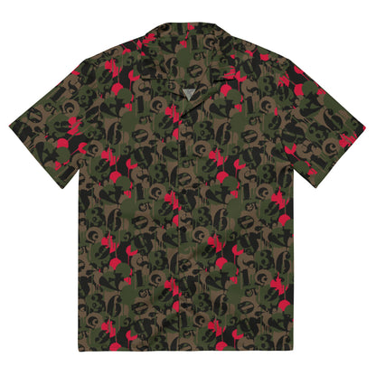 Battle Royale CAMO Unisex button shirt - 2XS - Button Shirt