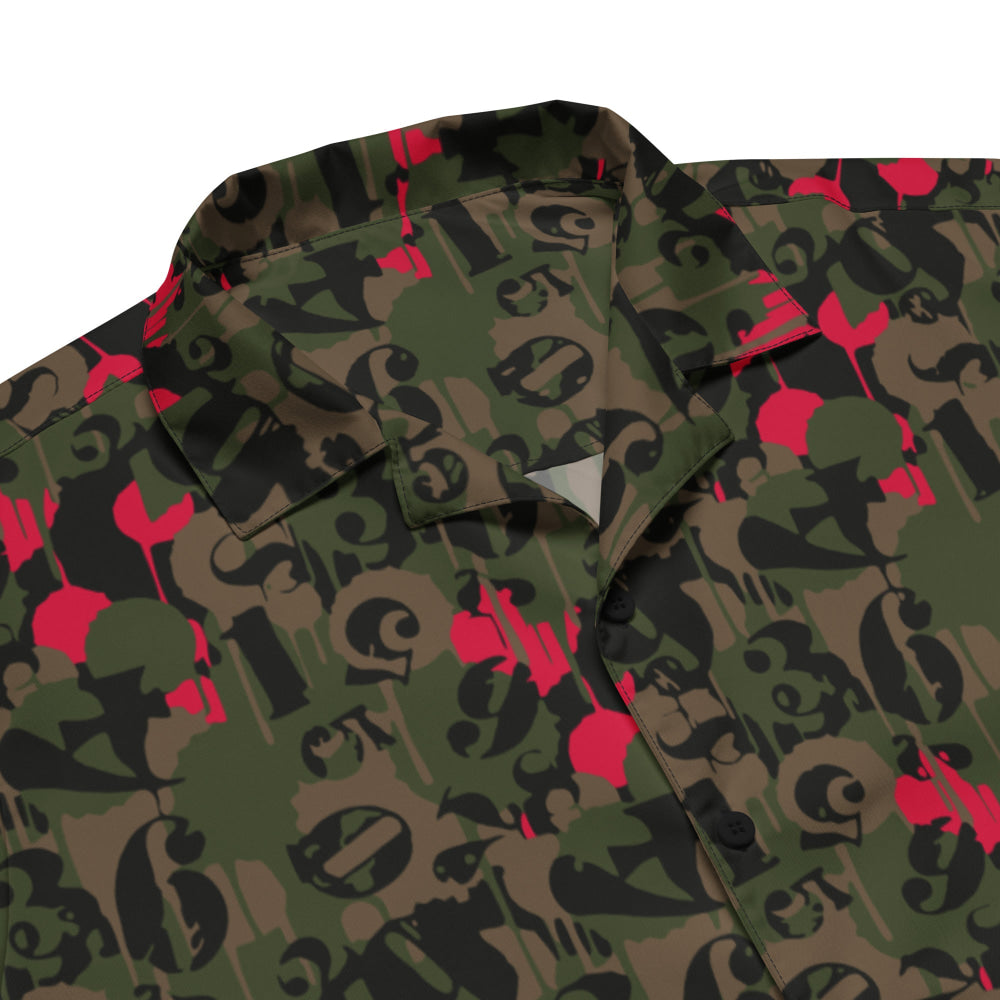 Battle Royale CAMO Unisex button shirt - Button Shirt