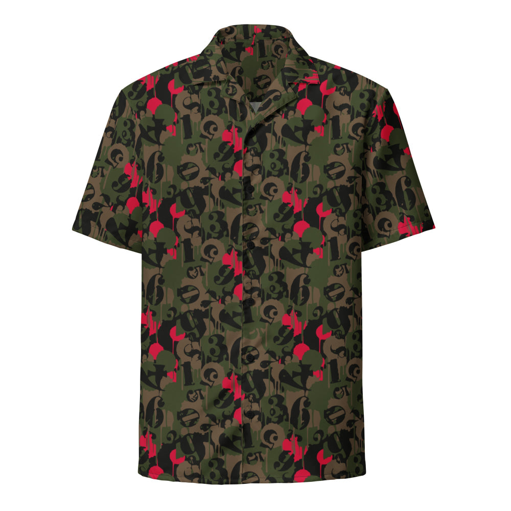 Battle Royale CAMO Unisex button shirt - Button Shirt