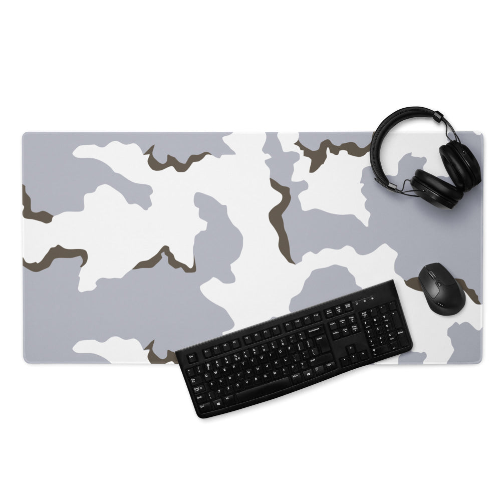 Battlefield Bad Company Snow CAMO Gaming mouse pad - 36″×18″ - Mouse Pad