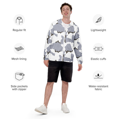 Battlefield Bad Company Snow CAMO Men’s windbreaker - Mens Windbreaker