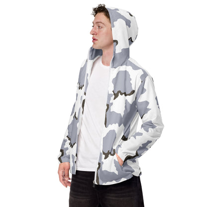 Battlefield Bad Company Snow CAMO Men’s windbreaker - XS - Mens Windbreaker