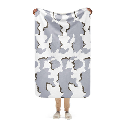 Battlefield Bad Company Snow CAMO Sherpa blanket - 37″×57″ - Blanket