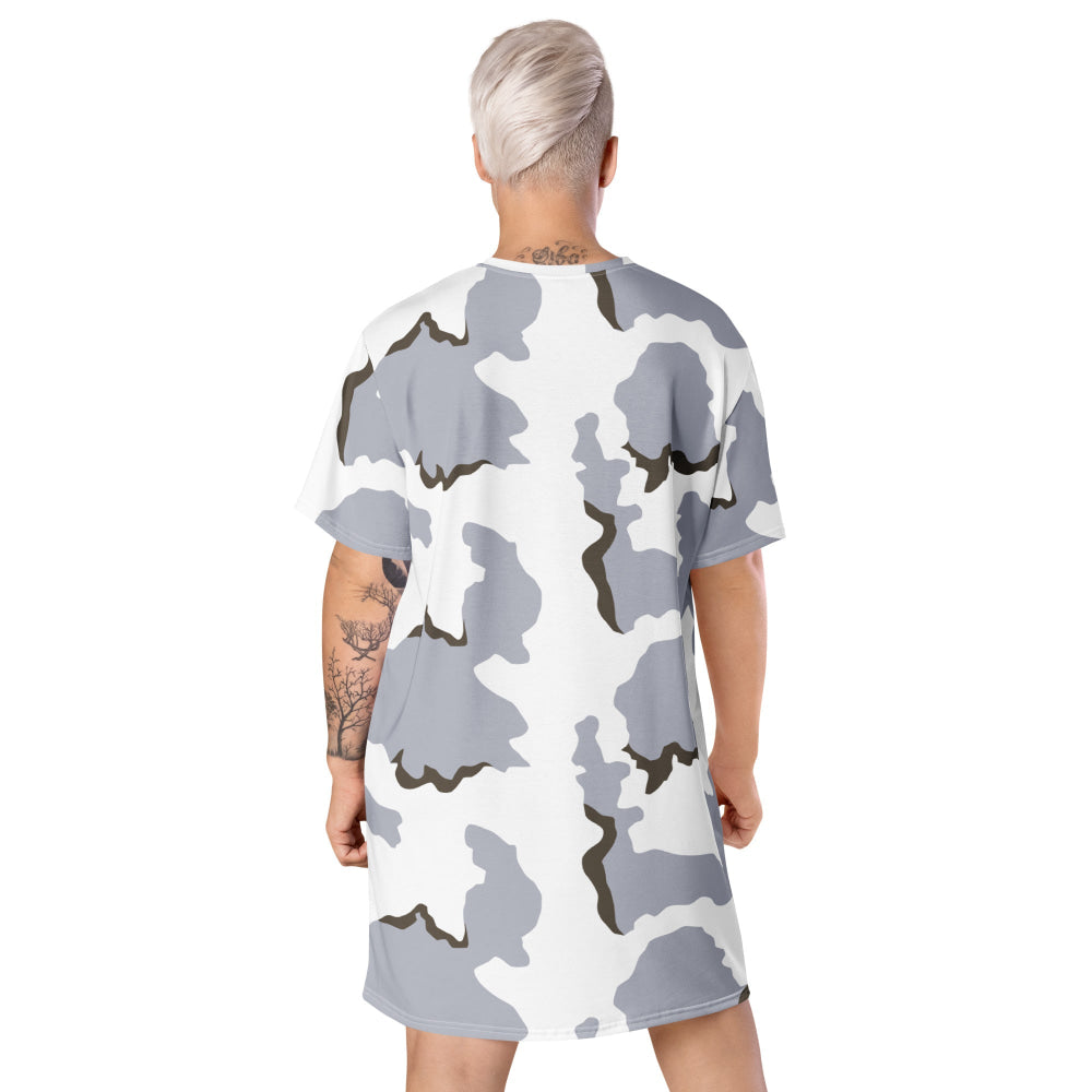 Battlefield Bad Company Snow CAMO T-shirt dress - Womens T-Shirt Dress