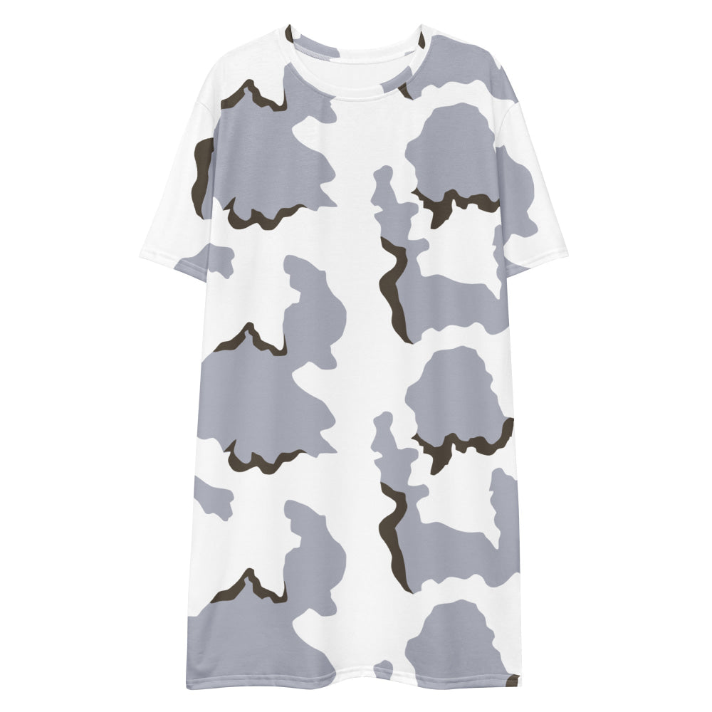 Battlefield Bad Company Snow CAMO T-shirt dress - Womens T-Shirt Dress